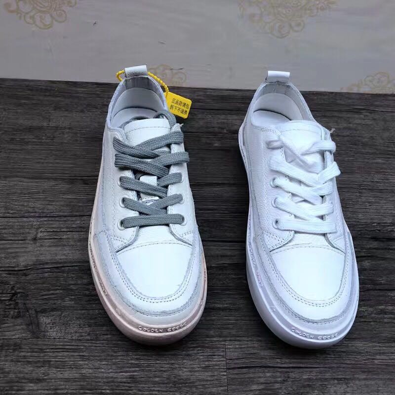 真皮小白鞋单鞋鞋子细节图