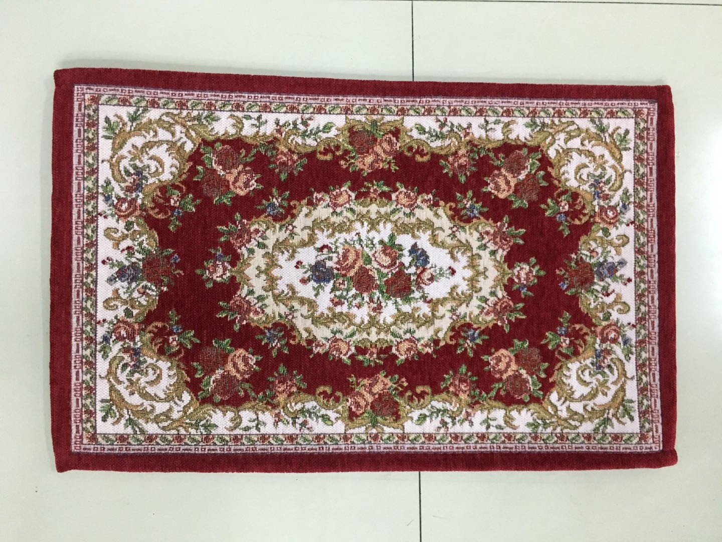 Dornier jacquard carpet floor mat, Dornier floor mat, jacquard foot mat, home door mat, export floor mat details Picture
