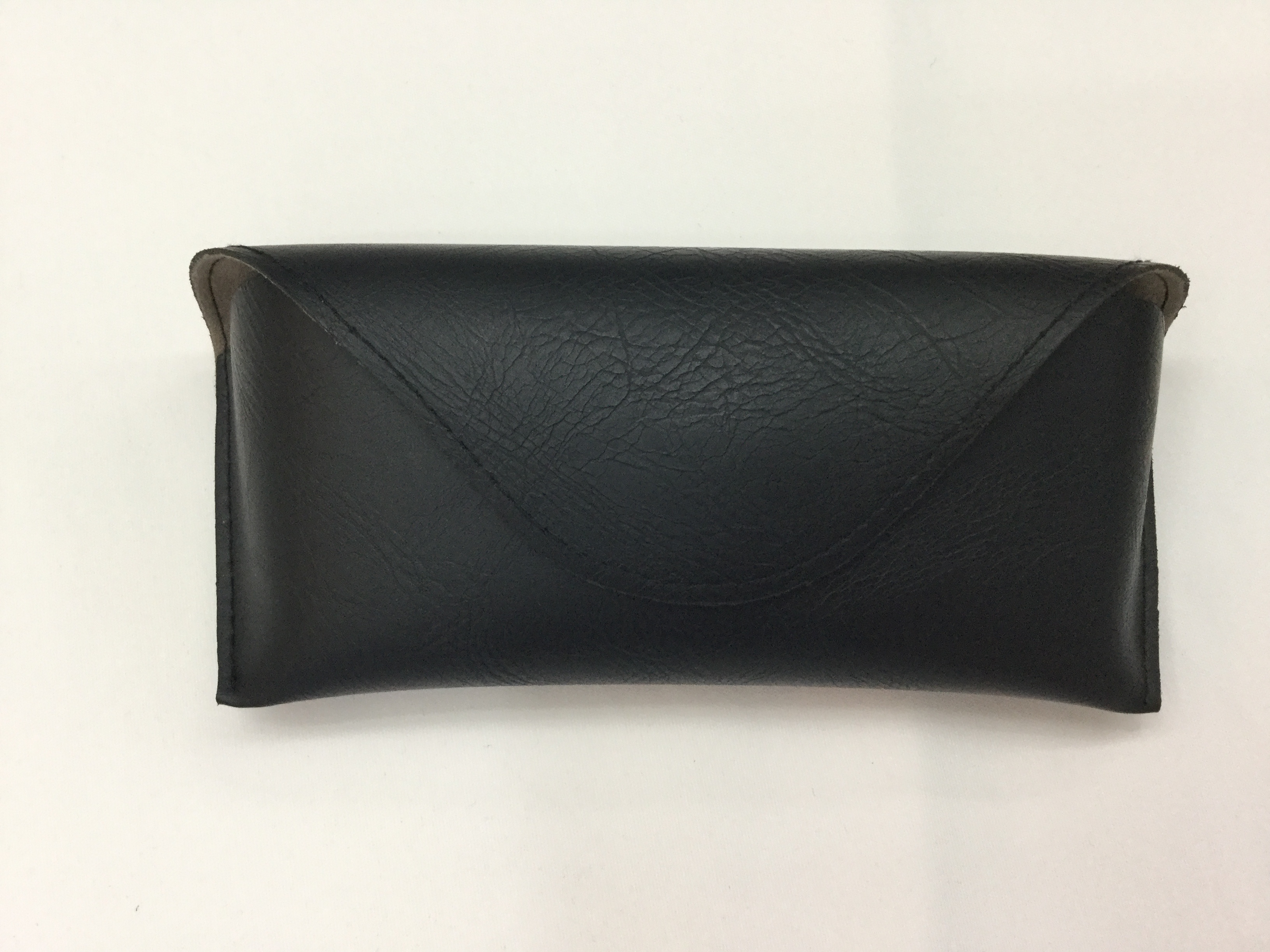 High-end magnetic portable pressure-resistant leather cases for men's and women's sunglasses