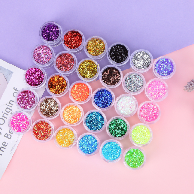 Nail Polish wholesale Nail Glitter Nail shine powder/Resplendent powder/Nail Laser powder gradient powder 10g