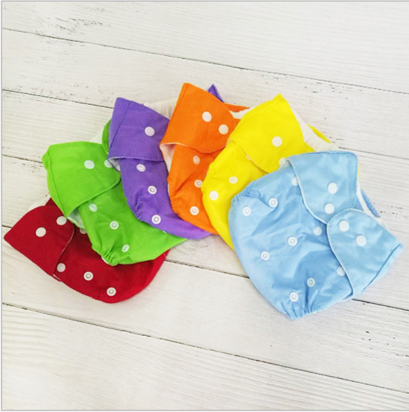 Colorful diaper pants Baby diaper pants Baby washable breathable waterproof adjustable size diaper cloth diaper pants