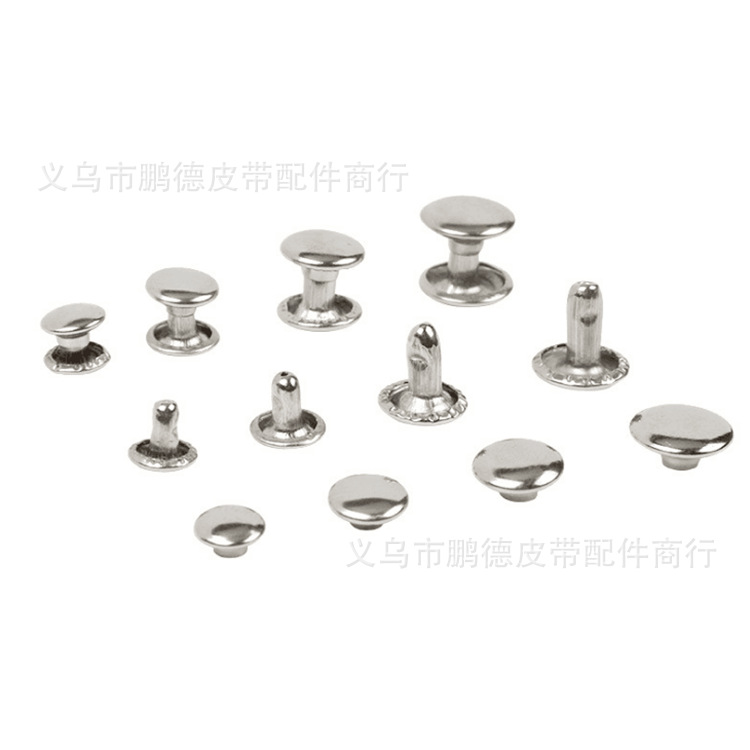 Factory direct sales supply of various 6X 6 double-sided cap rivets from 5mm to 12mm details Picture