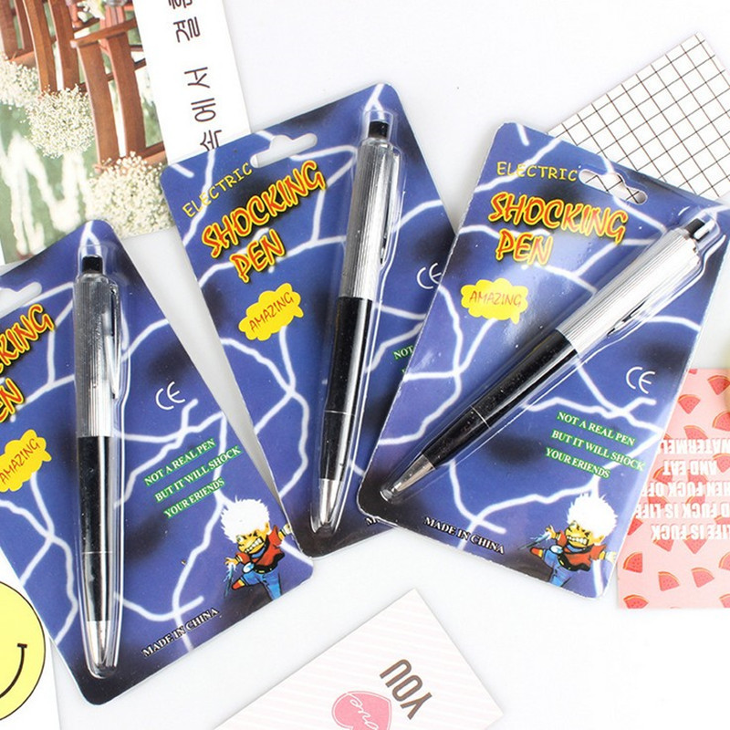 电人笔愚人节礼物创意整蛊恶搞整人玩具恶作剧触电人笔圆珠笔批发