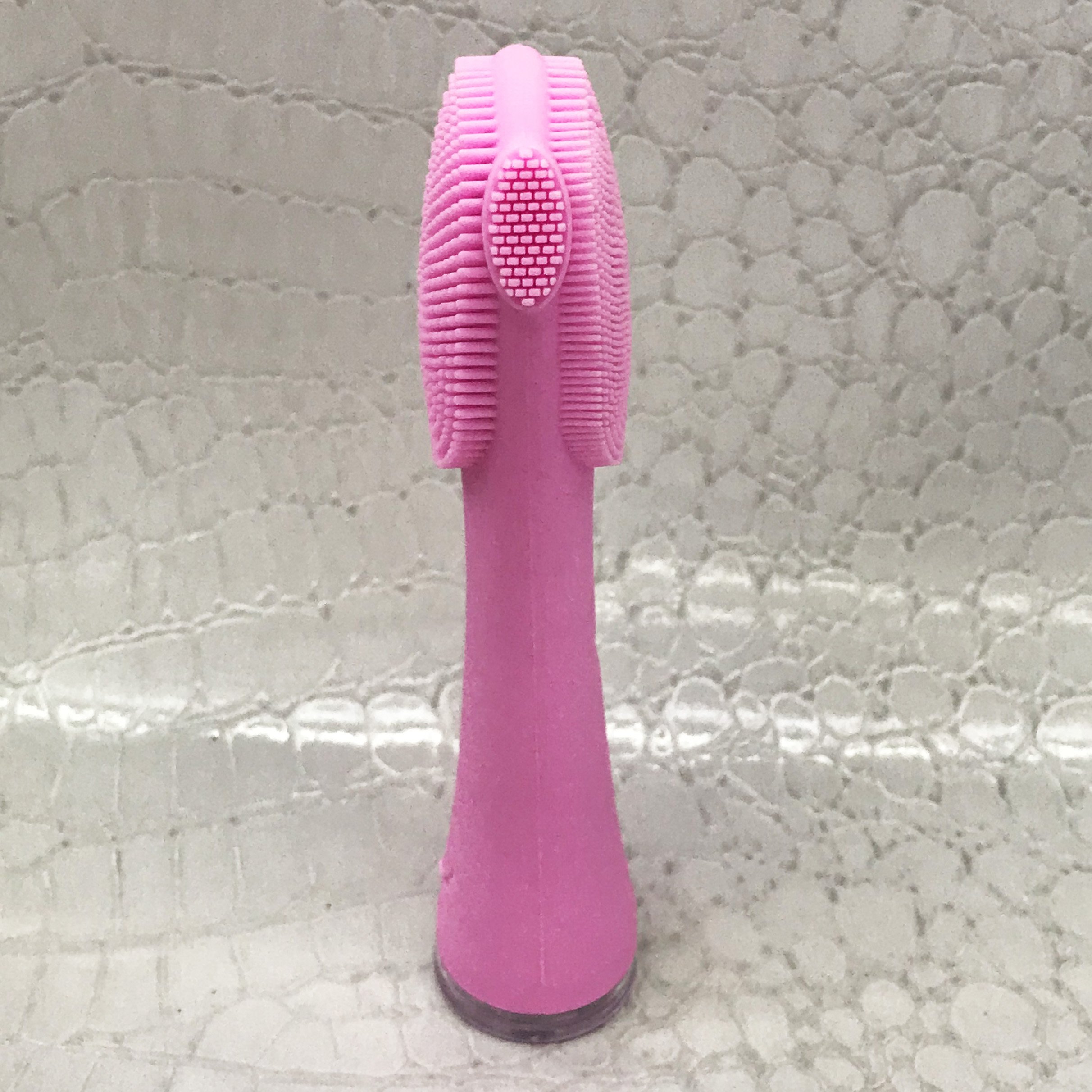 新款电动洁面仪 多功能去黑头硅胶洁面仪 超声波防水电动洁面刷产品图