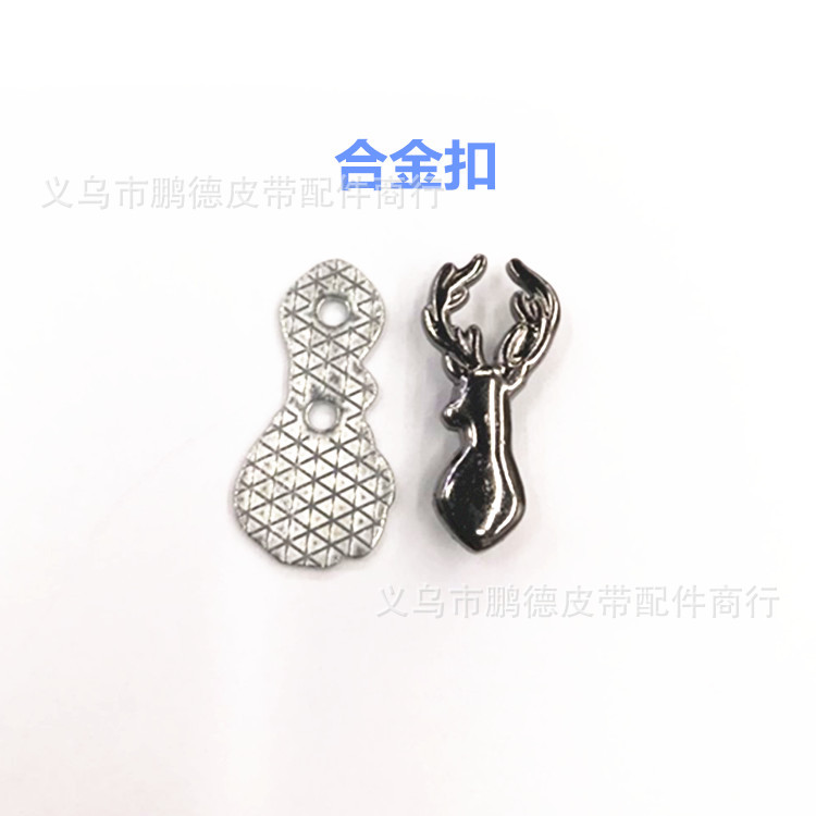 Factory direct sales of high-end zinc alloy shoe buckles, zinc alloy shoe buckles, shoe patterns, shoe chains, and hardware accessories Specification image