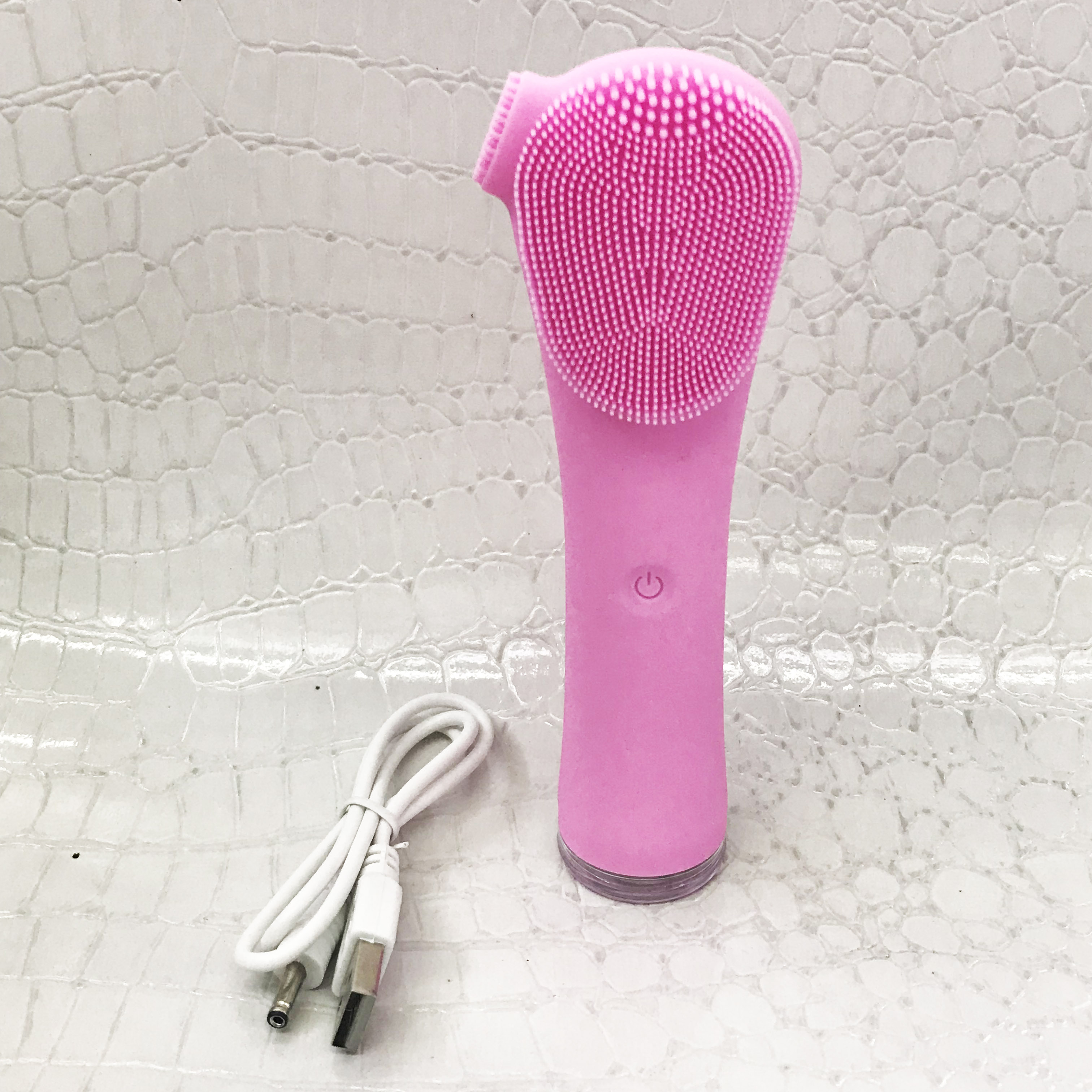 新款电动洁面仪 多功能去黑头硅胶洁面仪 超声波防水电动洁面刷