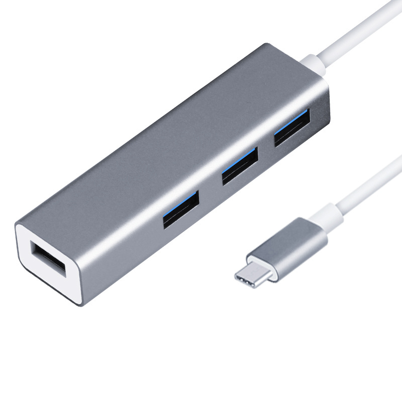 欧腾onten type-c转4口USB3.0 HUB 抗氧化铝合金材质 新品现货