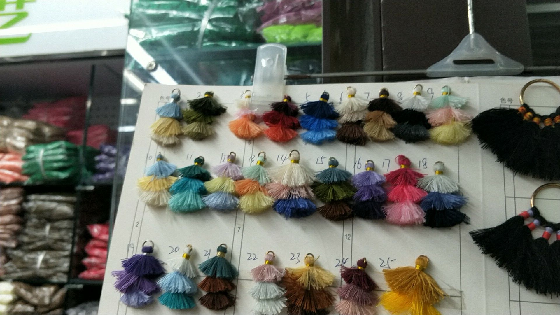 小三件套 饰品配苏 耳环配件