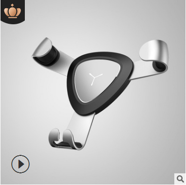 车载手机支架多功能创意金属汽车导航通用出风口支架产品图