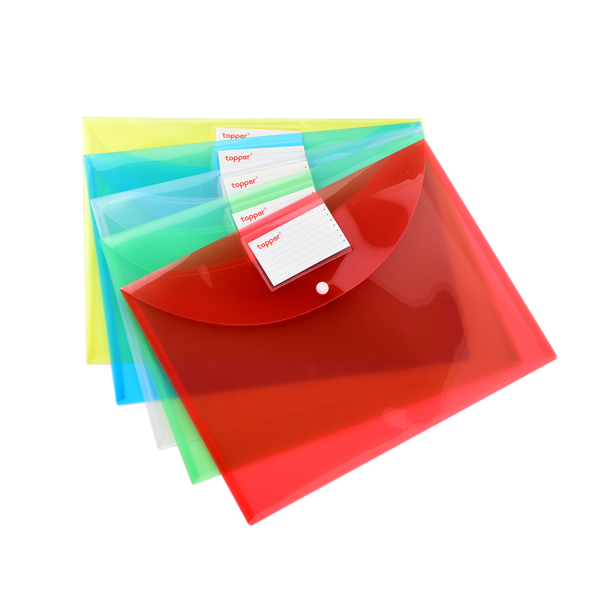 TOPPER 托普 PP 文件袋 收纳袋 办公 按扣 FC 创意产品图