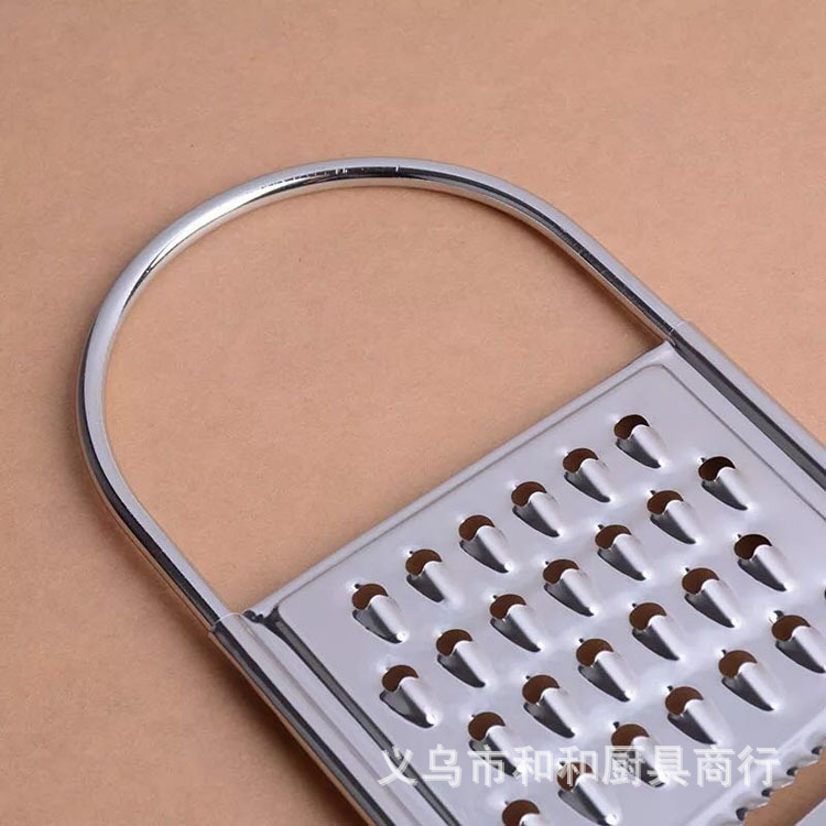 A stainless steel grater for kitchen use, No. 6#, is often used for grating corners details Picture