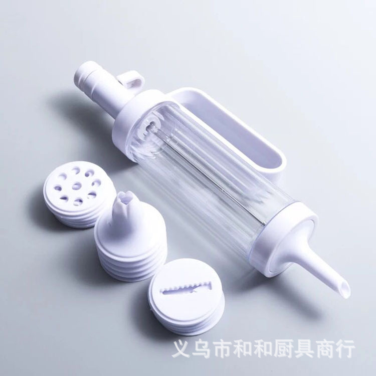 Fancy slice cream laminate gun kitchen baking kit Bean baking kit