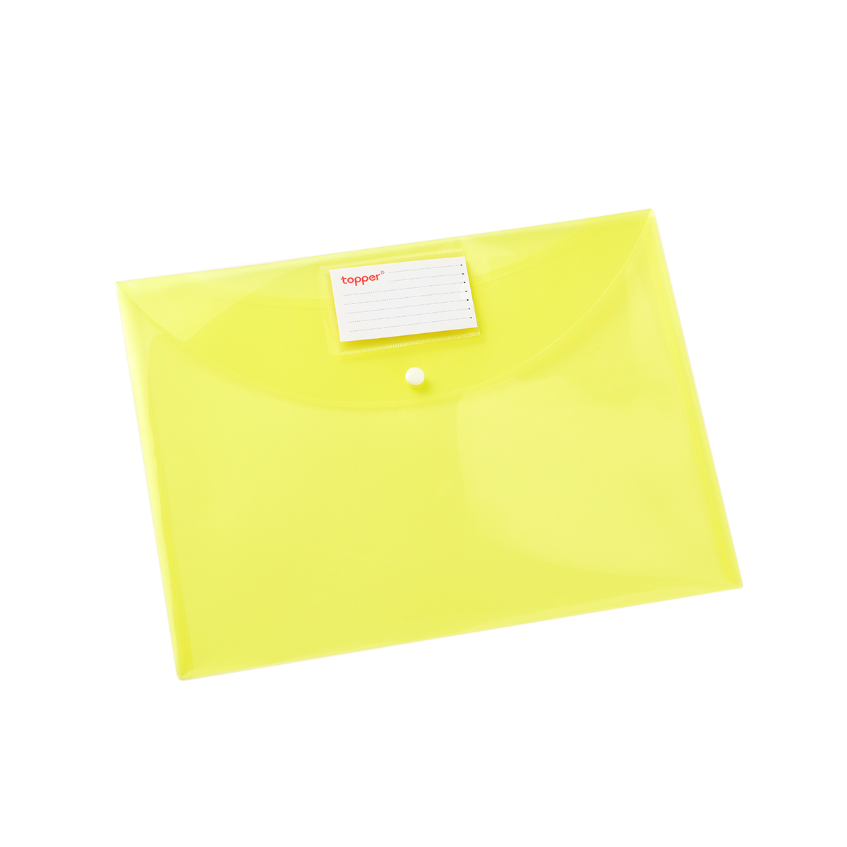 TOPPER 托普 PP 文件袋 收纳袋 办公 按扣 FC 创意细节图