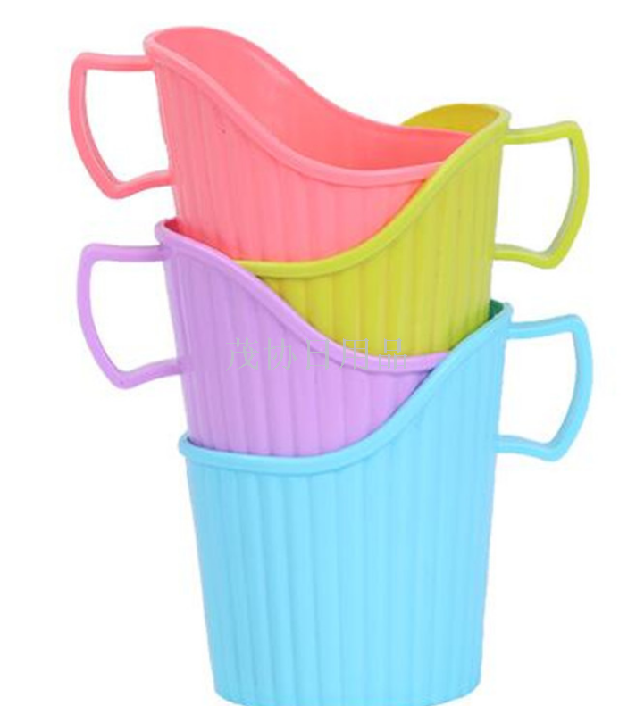 10 sets of disposable paper cup holders, thickened cup holders, plastic cup holders, paper cup racks, heat-insulating hot water cup holders and cup covers details Picture