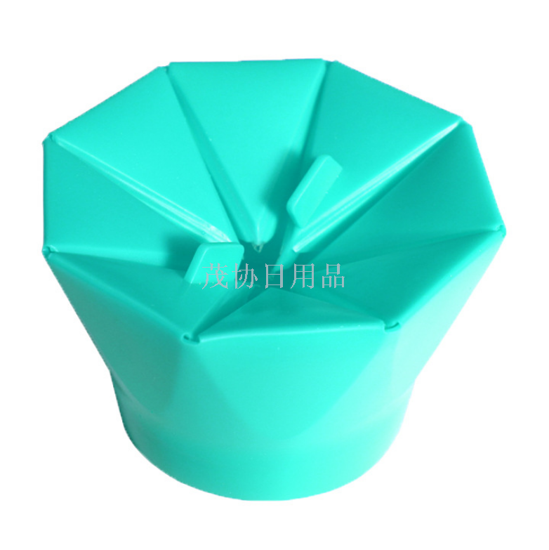 Customized silicone popcorn bucket, foldable popcorn container, microwave popcorn bowl details Picture