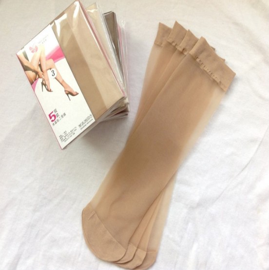 正品5双装短丝袜女士超薄水晶丝短袜厂家批发促销夏季地摊袜子产品图