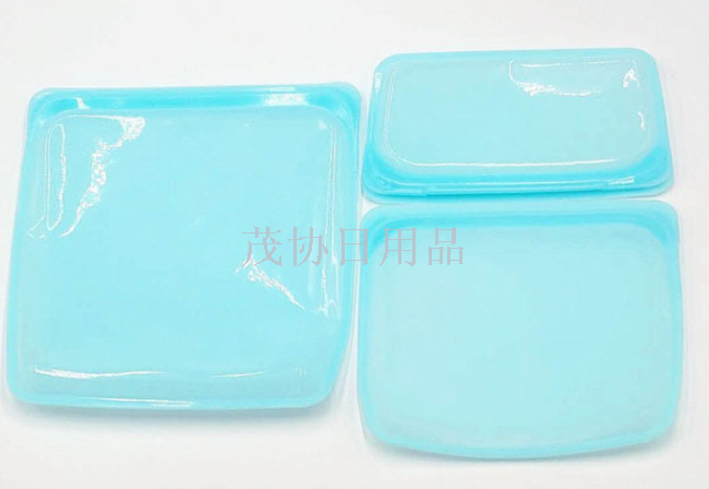 Silicone food preservation bags, food-grade vacuum food packaging self-sealing bags, stock and frozen food storage
