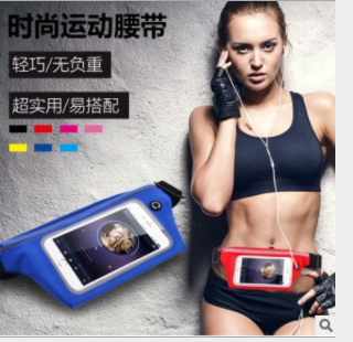 Factory direct sales of sports waist bags, knife-shaped waist bags, Leica close-fitting running waist bags, outdoor ultra-thin sports waist bags