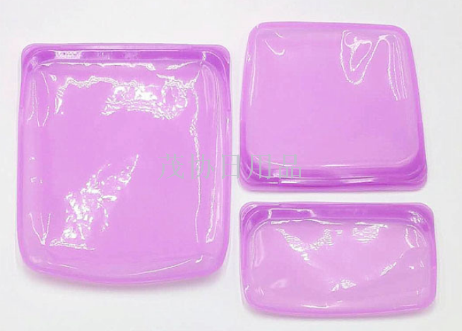 Silicone food preservation bags, food-grade vacuum food packaging self-sealing bags, stock and frozen food storage Specification image