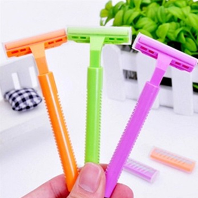 Portable full-body hair scraper for women, armpit hair knife, manual leg hair shaving and hair removal device for women