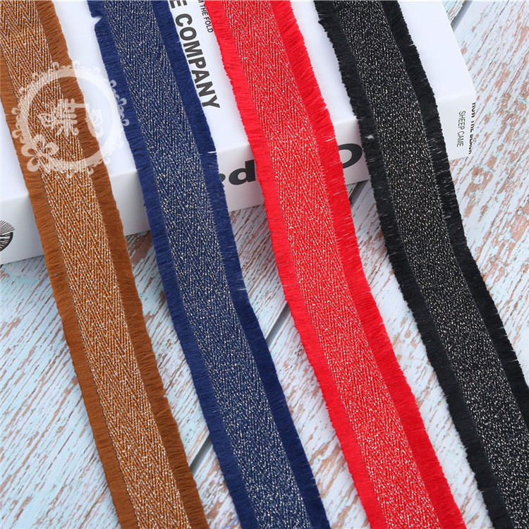 Straight supply 3CM flew edge korea estilo étnico cordón visera con escote DIY ropa accesorios fabricantes de correas al por mayor