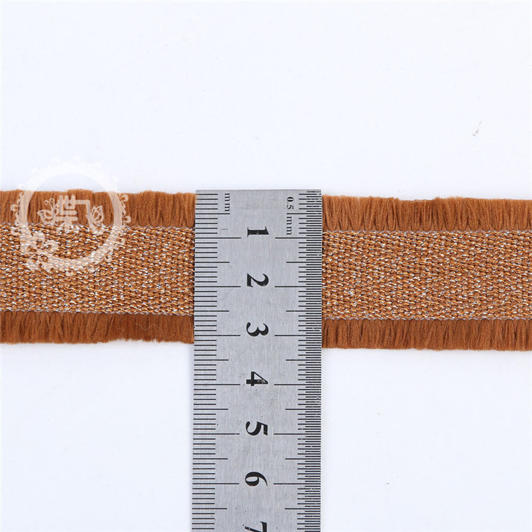 Direct supply of 3CM fringed Korean ethnic style lace headband collar DIY clothing accessories webbing factory wholesale Specification image