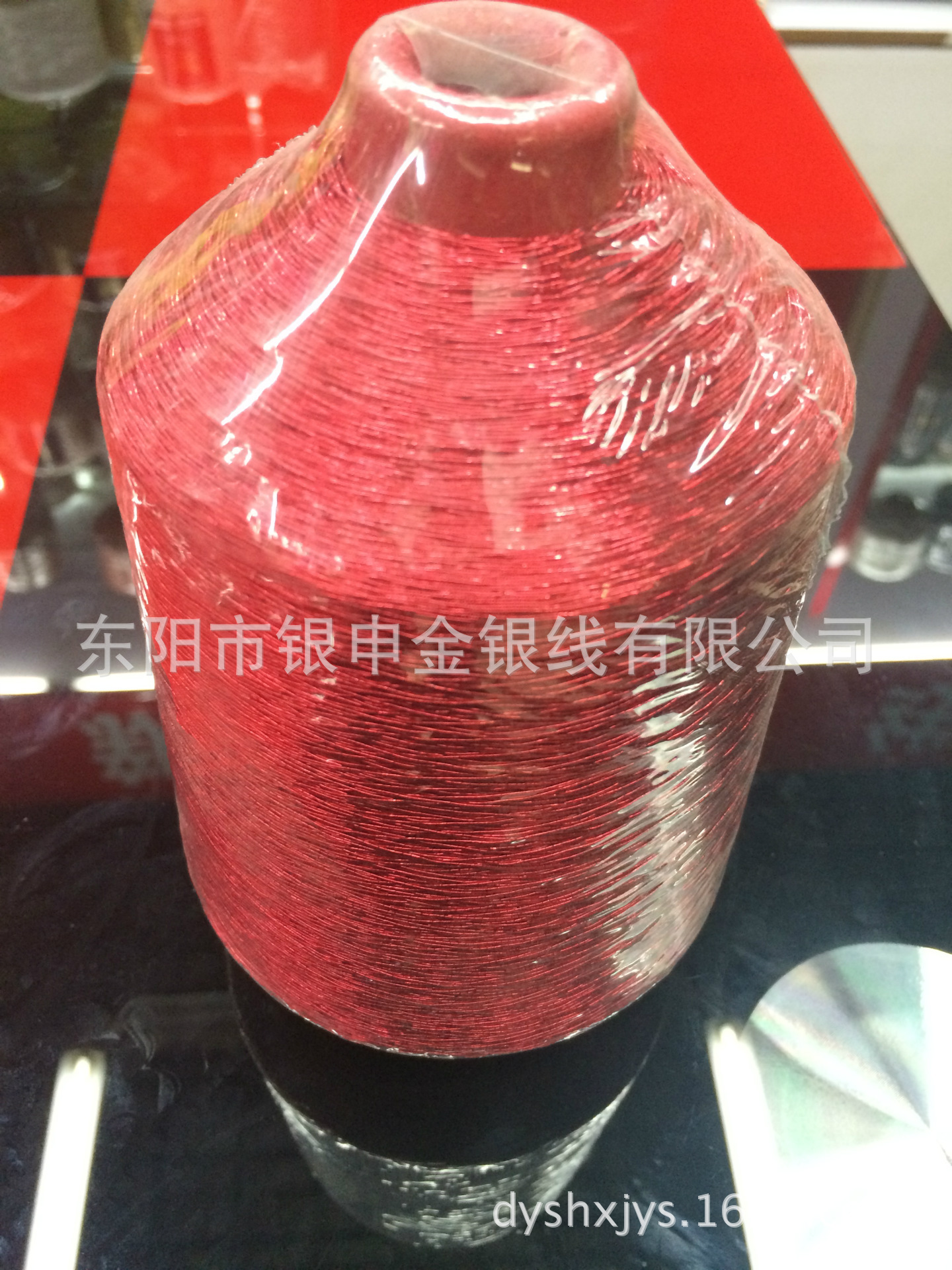 供应金银线大红600D厂家直销一件代发