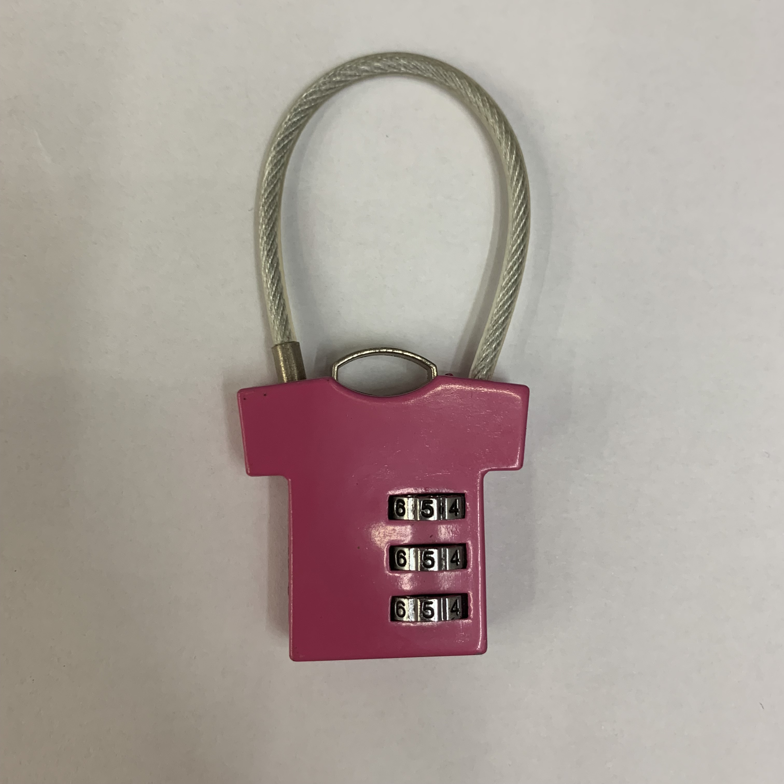 Password padlock/fine cartoon padlock/wire rope code lock/clothing code lock thumbnail