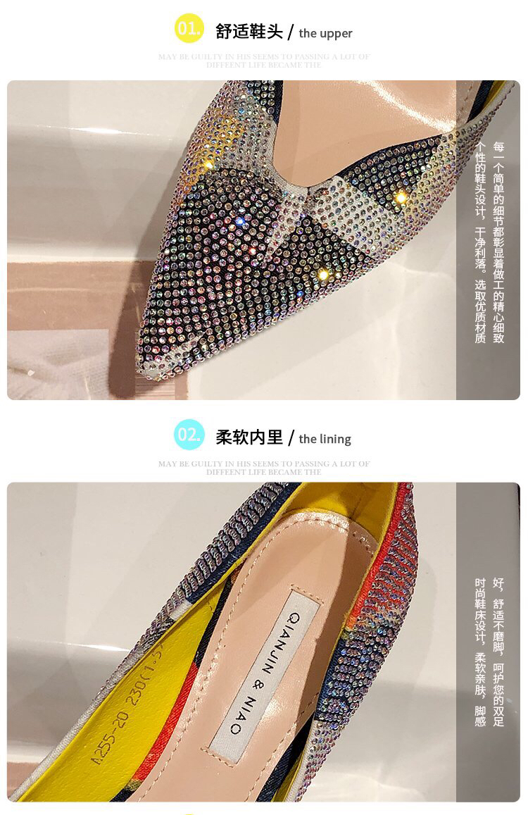 女式时装单鞋实物图