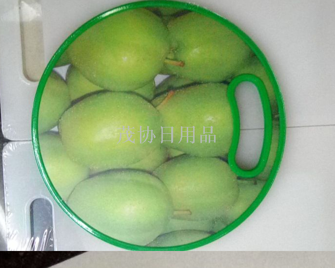 H813 PP wooden cutting board antibacterial wood cutting board food wood cutting board round plastic cutting board