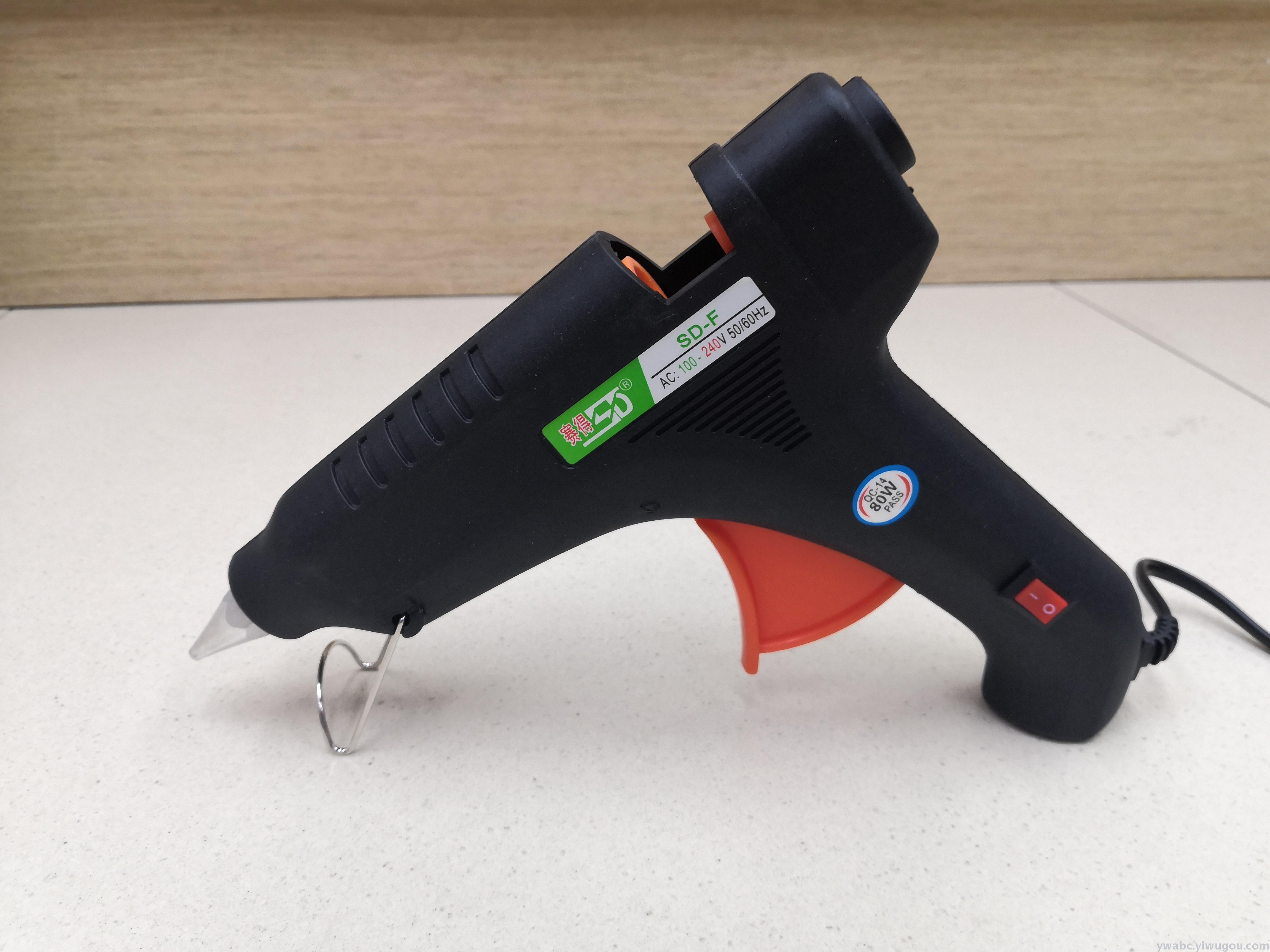 Goodcustomer: Sade 80W blue hot melt glue gun with switch, direct sales from the manufacturer Application Scenario