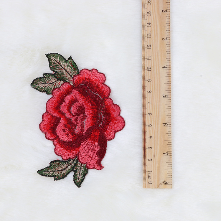 Color national wind burst water soluble multi-color embroidery cloth pasted collar clothing pasted flowers hollow embroidery accessories hot sale thumbnail