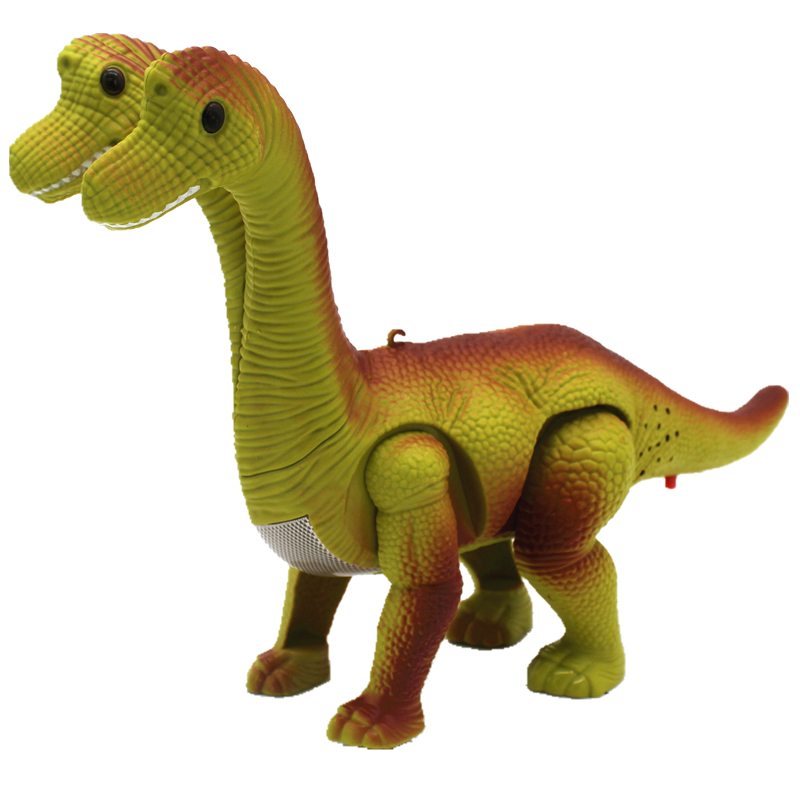 Factory direct sales of electric dinosaur toys, simulating dinosaurs that can walk, light up and make sounds, Brachiosaurus animal model toys Specification image