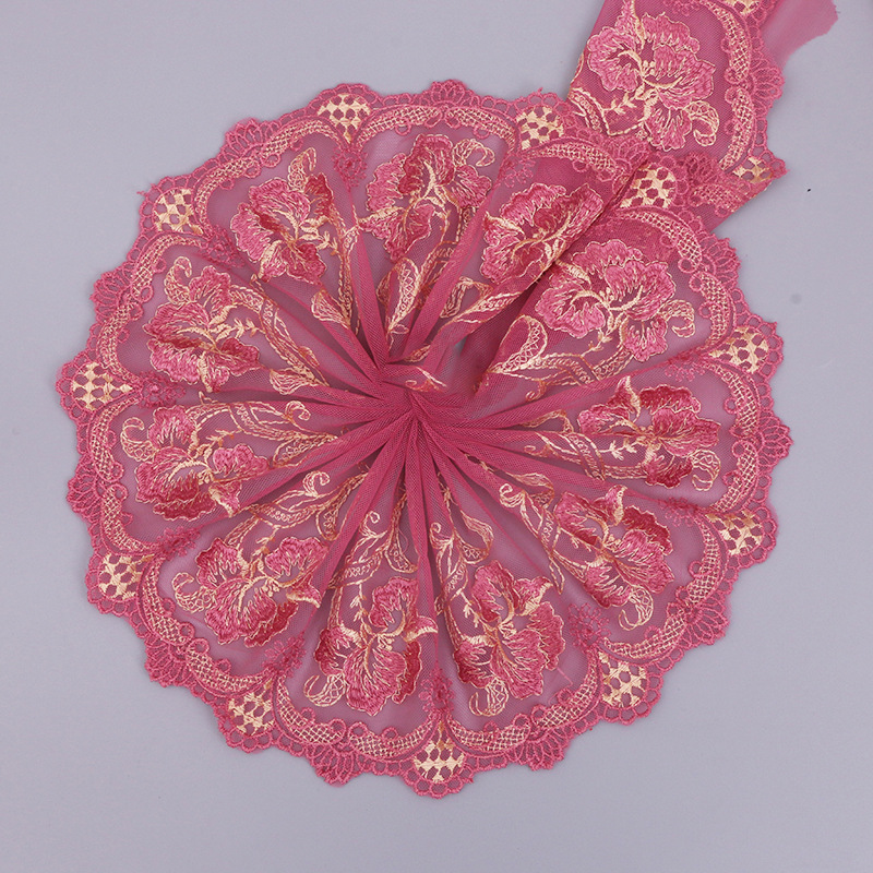 Wholesale direct embroidery lace lace DIY headwear hair accessories Car Barbie doll 16cm skirt selling thumbnail