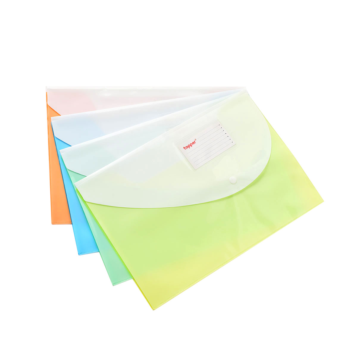 topper 托普 FC文件袋 收纳 防水 办公 pp 创意 环保产品图