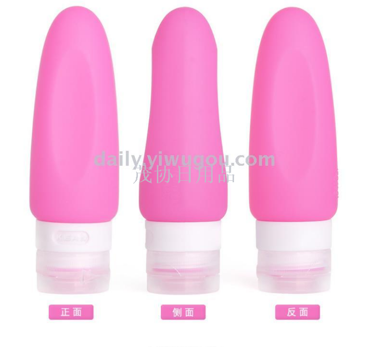 Portable travel lotion Bottling Package Small chilli silicone travel bottle bottling package