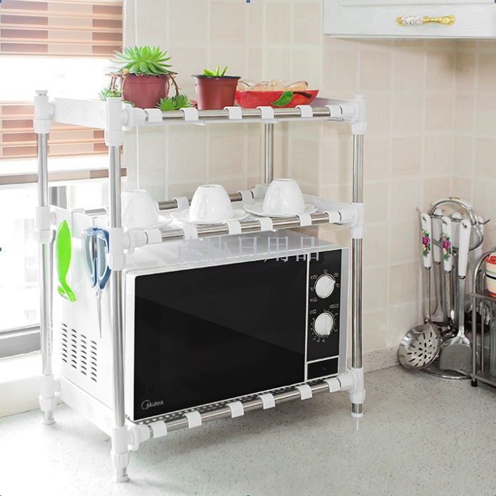 Bedroom storage kitchen shelf kitchen shelf clothing multi-functional shelf shelf TV shopping