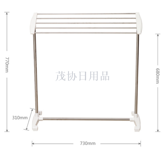 Inclined towel rack, multi-functional towel rack, bath towel drying rack, floor-standing clothes hanger, TV TV shopping