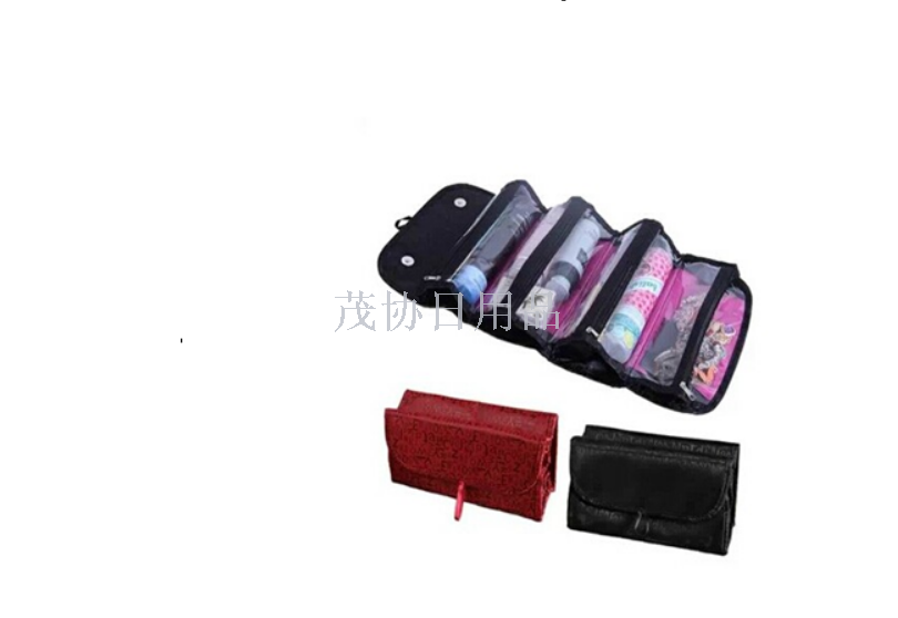 Roll-n-gocosmetic travel cosmetic bag accessory collection bag