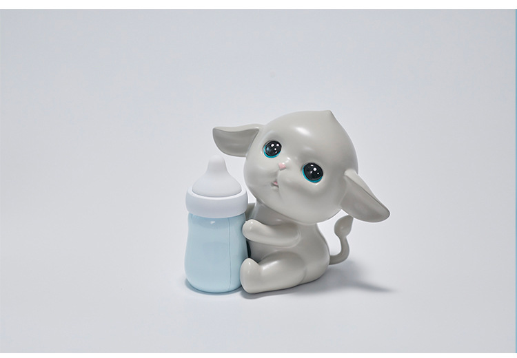 Moka creative fairy milk bottle lamp set combination cartoon men and women Christmas gifts holiday gifts wholesale welfare gifts
