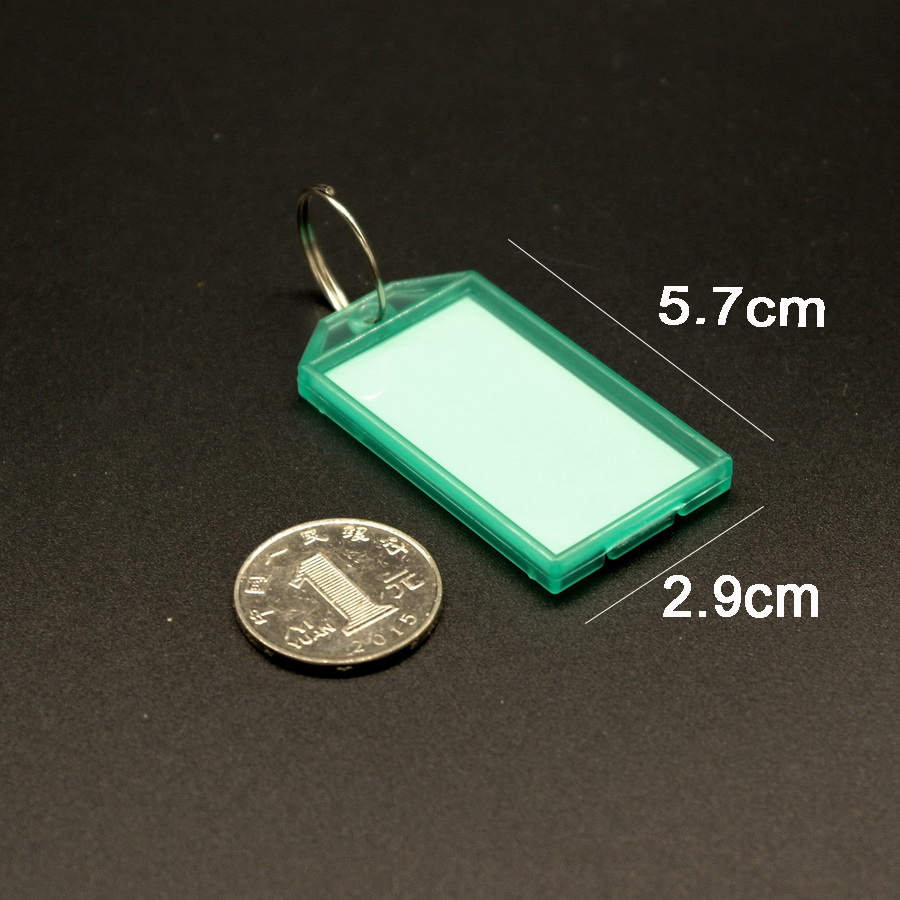 钥匙牌可标记塑料号码牌吊牌挂牌宾馆酒店标签分类牌锁匙牌钥匙扣产品图