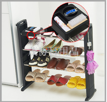 Multifunctional storage shoe rack High quality DIY shoe rack atmospheric plastic shoe cabinet