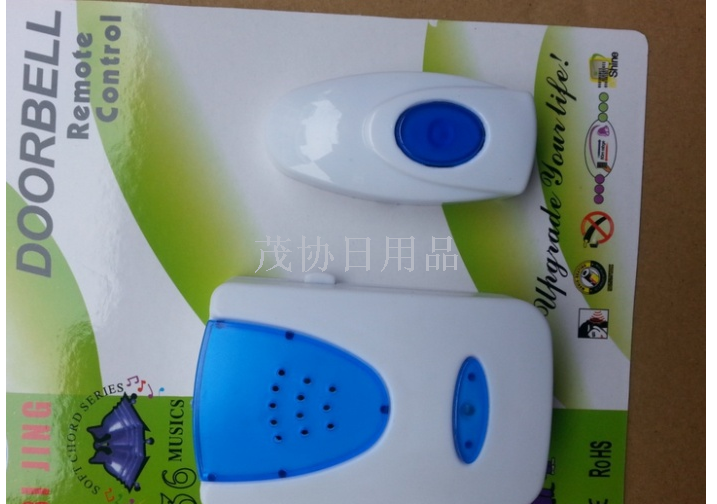 批发时尚家用创意门铃、迷你无线门铃简易方便功能