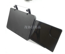 Multifunctional double deck car folding laptop stand computer stand car table TV TV shopping