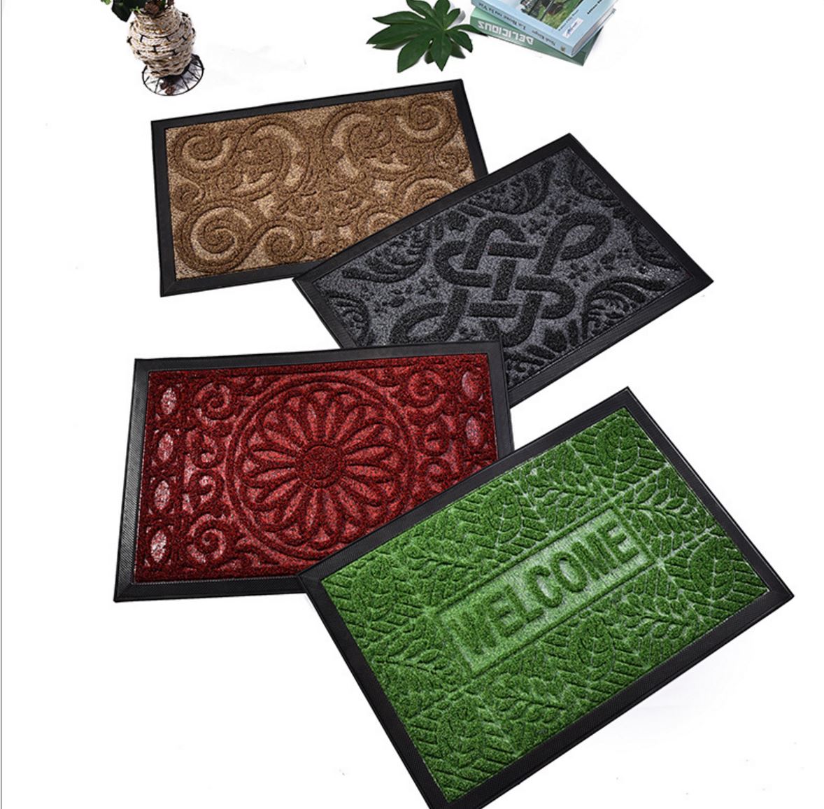 pvc floor mat, carpet, bathroom, kitchen, entrance, artificial lawn, bedroom, living room, anti-slip details Picture