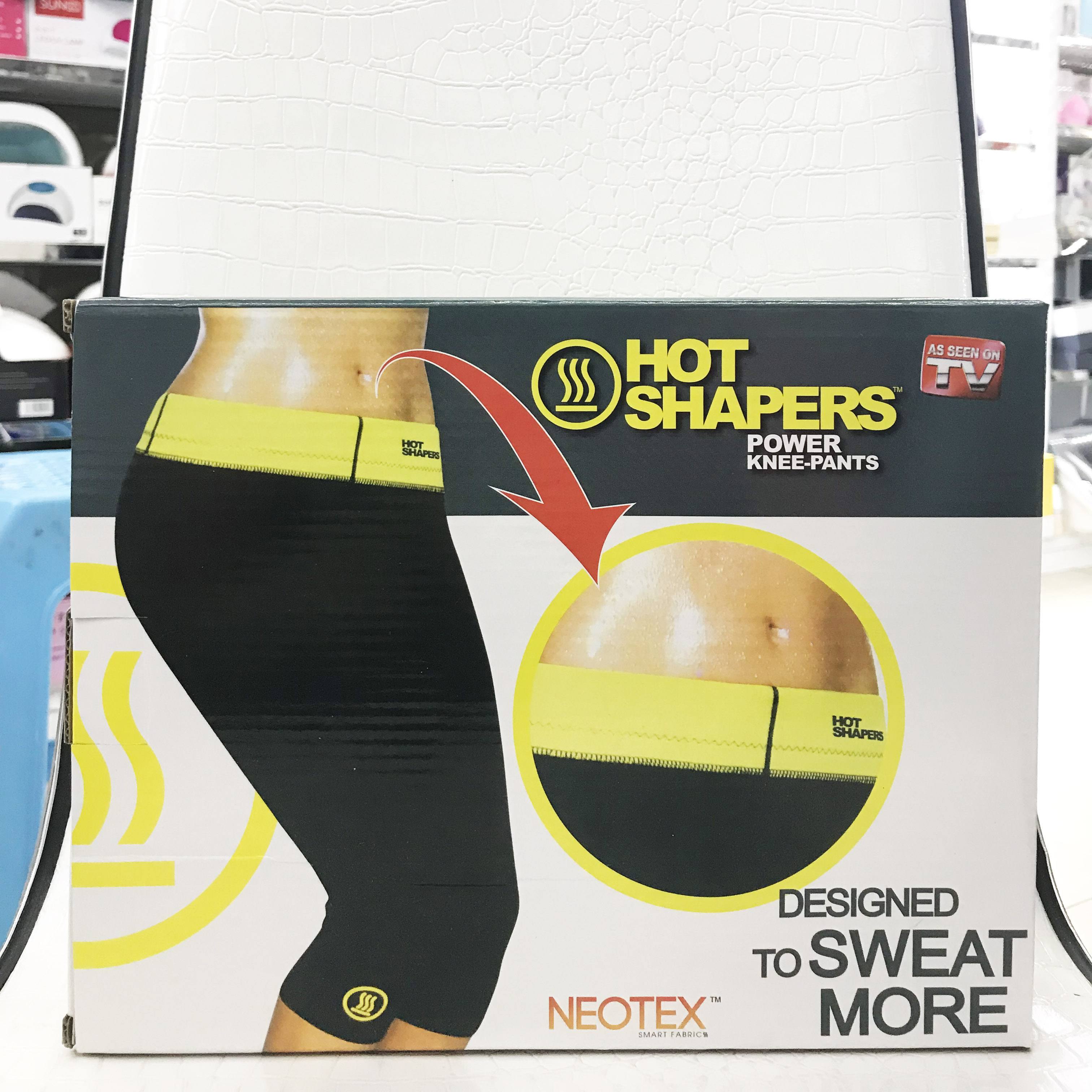 hot shapers排汗提臀运动瑜伽裤 紧身裤塑身裤暴汗健身裤