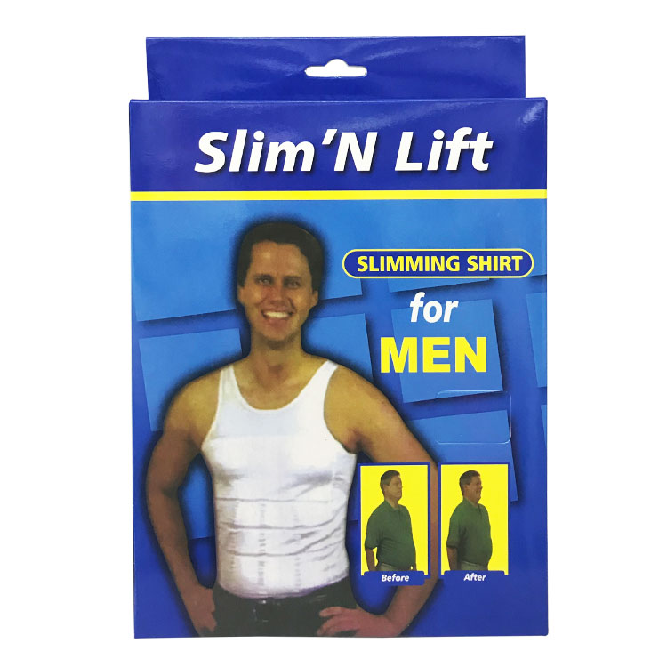 跨境专供 收腹背心 男士束腰背心 塑身收腹内衣 slim n lift细节图