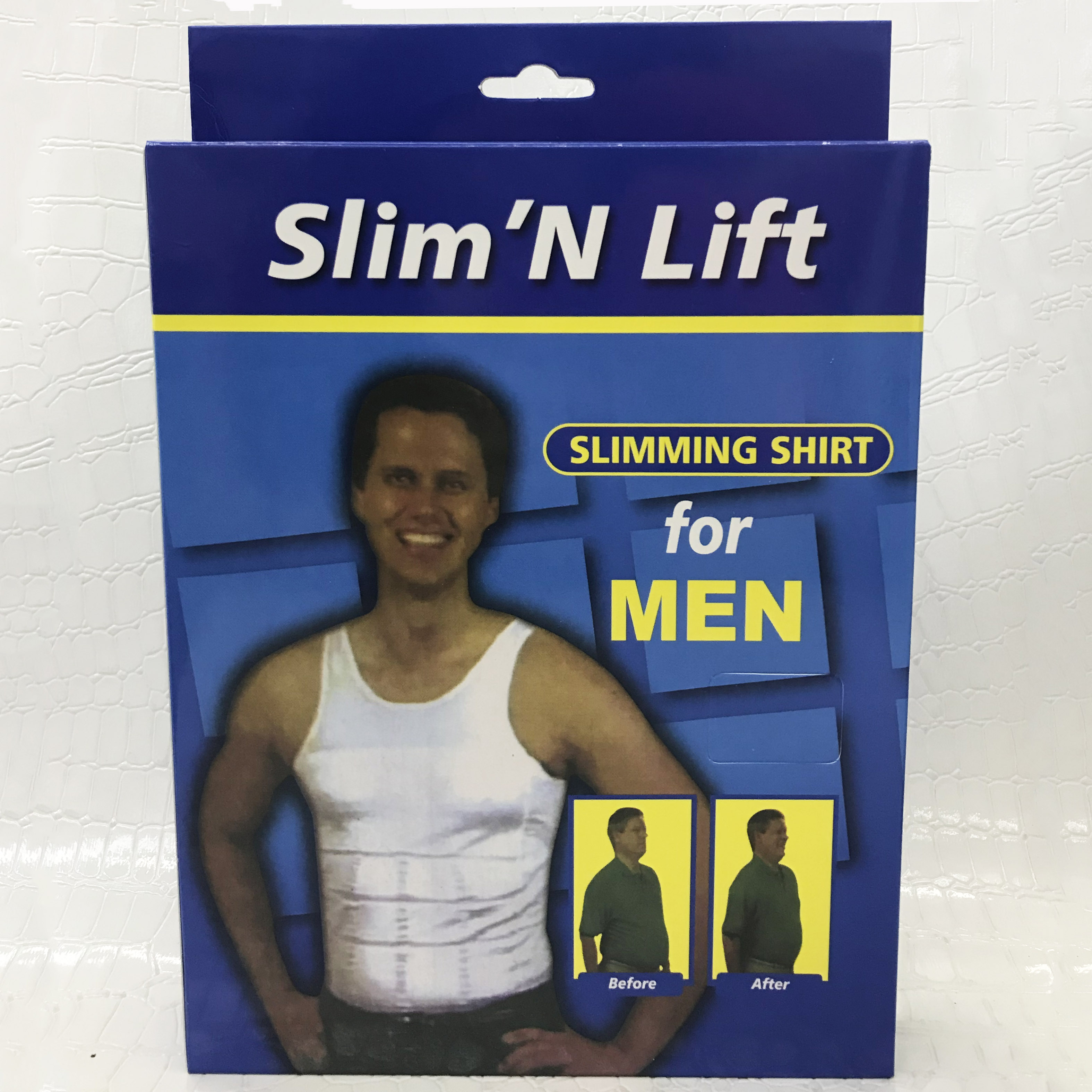 跨境专供 收腹背心 男士束腰背心 塑身收腹内衣 slim n lift产品图