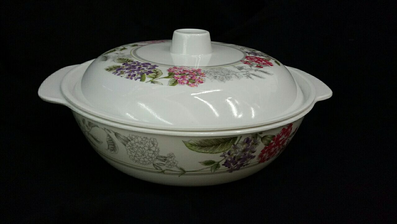 9.5 "double-ear covered bowl