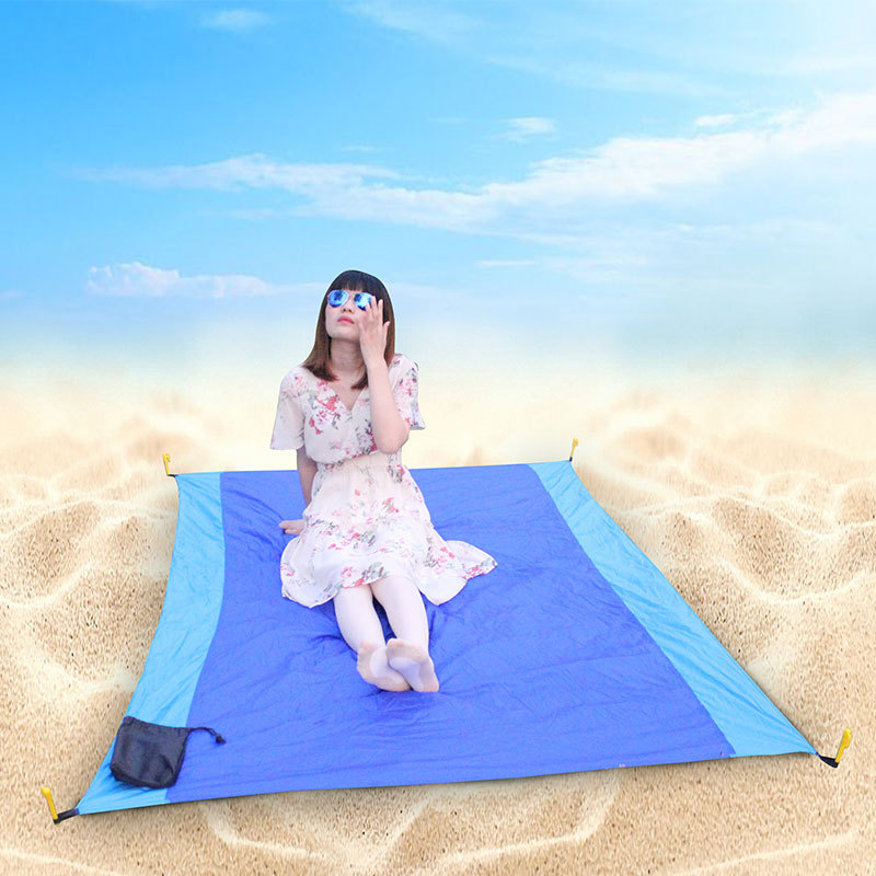 跨境爆款户外海滩沙滩垫野餐垫轻便防水地垫户外野营防潮垫